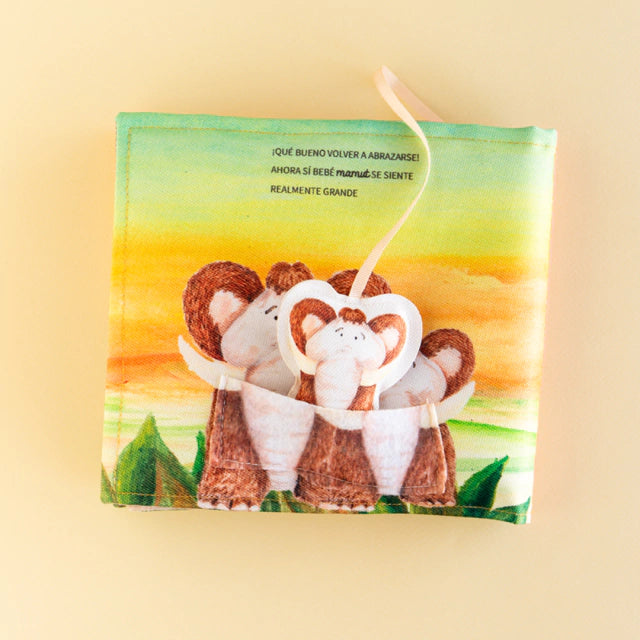 Libro sensorial Bebé Mamut