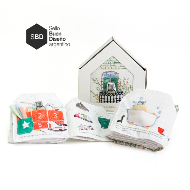 Libro sensorial "Casita, un dia Extra Especial"
