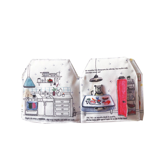 Libro sensorial "Casita, un dia Extra Especial"
