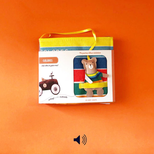 Libro sensorial "Colores" + Audiolibro