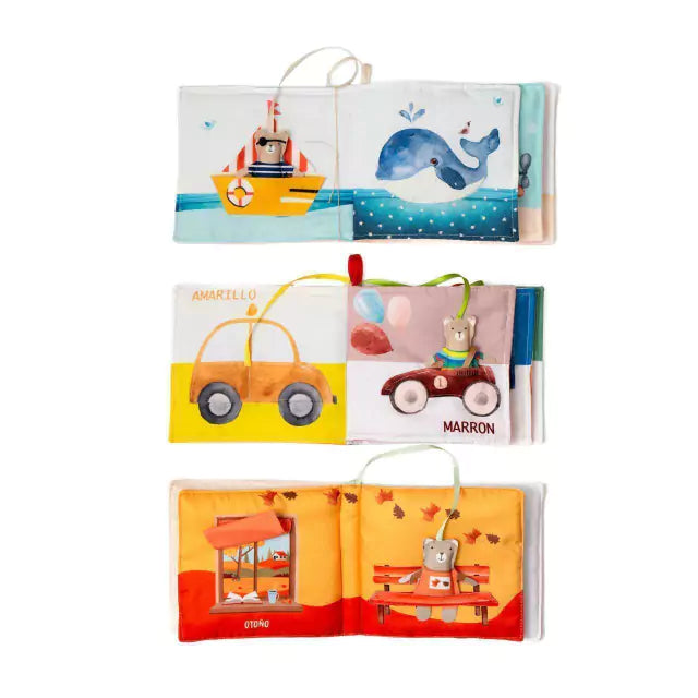 Libro sensorial "Colores" + Audiolibro