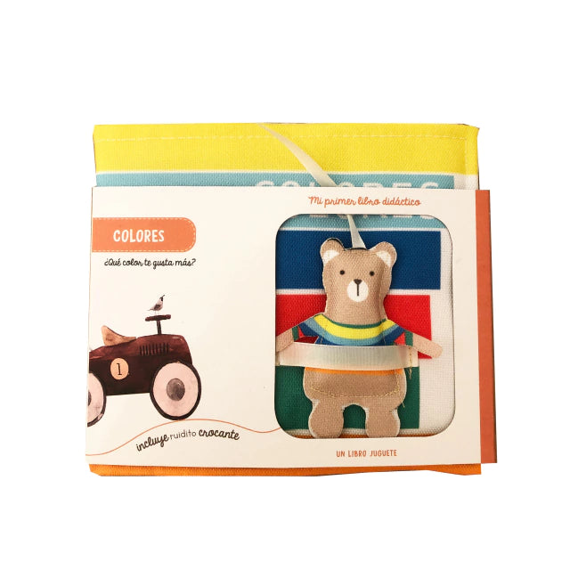 Libro sensorial "Colores" + Audiolibro