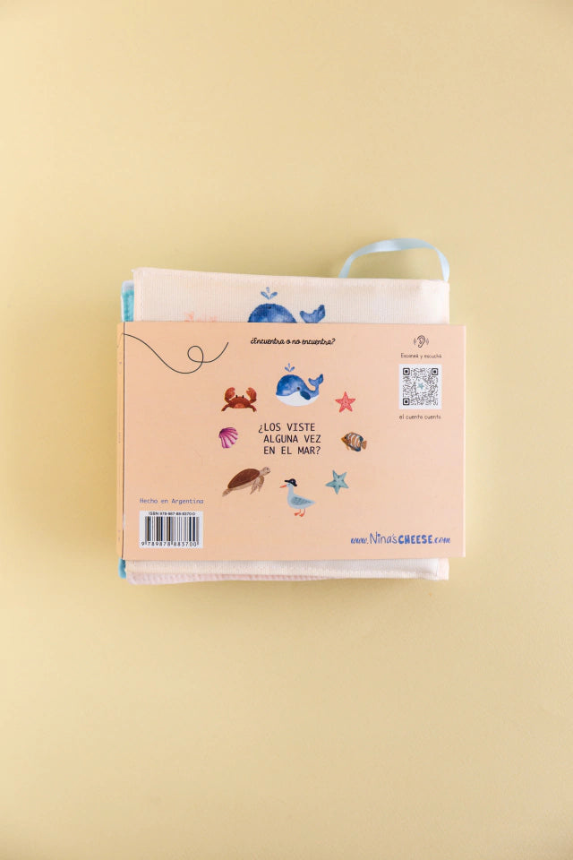 Libro sensorial "Mi amigo el mar" + Audiolibro