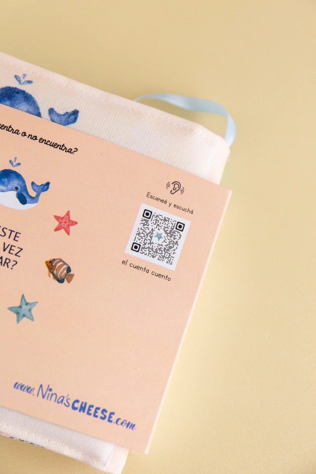 Libro sensorial "Mi amigo el mar" + Audiolibro