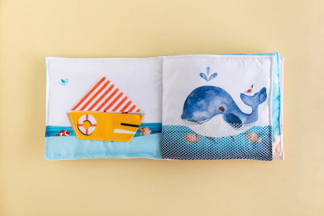 Libro sensorial "Mi amigo el mar" + Audiolibro