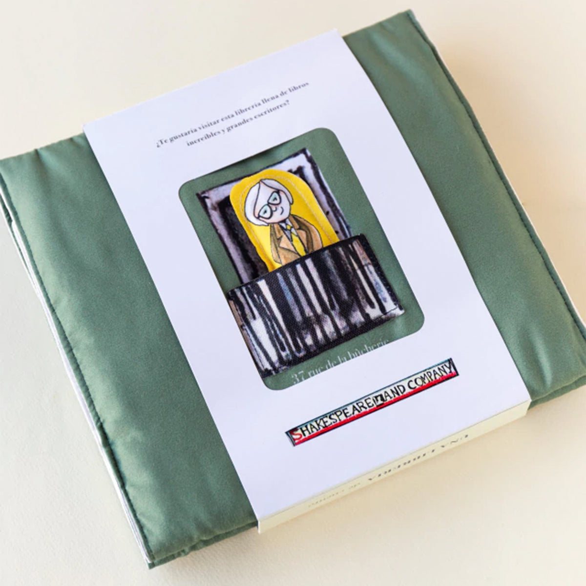 Libro sensorial "Una libreria de cuento: Shakespeare & Company"